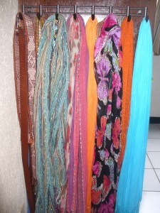 My scarf wardrobe