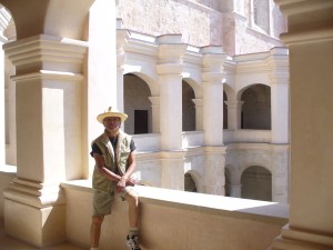 The cloister of Yanhuitlán