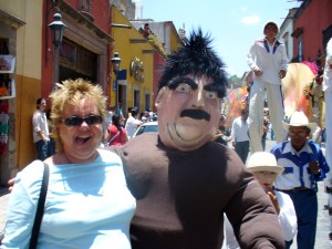 San Miguel de Allende; I might have been leading the parade that day, a la Ferris Bueller