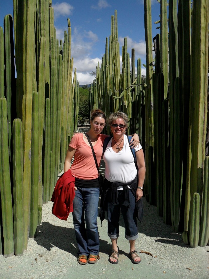 With Guanajuato travel friend Mica, En Vía program director in Oaxaca as of July, 2015
