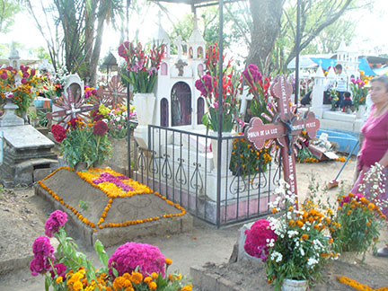 The cemetery in San Antonino